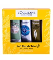 Kremy i maski do rąk - LOccitane Almond zestaw Krem do rąk 30 ml + Krem do rąk krém na ruce Shea Butter 30 ml + Krem do rąk Verveine 30 ml dla kobiet - miniaturka - grafika 1