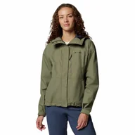 Kurtki damskie - Damska kurtka z membraną Columbia Hikebound II Jacket stone green - L - miniaturka - grafika 1