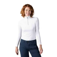 Bluzy narciarskie - Longsleeve termoaktywny damski Rossignol Classique 1/2 Zip - miniaturka - grafika 1