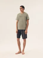 Piżamy damskie - Piżama męska Deli Henderson bladozielony, szary M - miniaturka - grafika 1