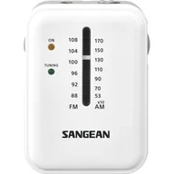 Radia - Sangean POCKET 320 SR-32 biało-szary - miniaturka - grafika 1