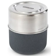 Lunch boxy - black+blum LUNCH BOWL POJEMNIK NA LUNCH 0,45L SREBRNY SZARY TWORZYWO SZTUCZNE STAL NIERDZEWNA SZKŁO b3GR-LB-S015 - miniaturka - grafika 1