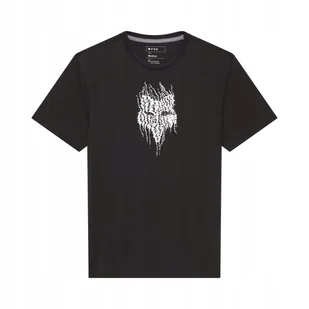 T-SHIRT FOX BARK TECH BLACK XL - Koszulki męskie - miniaturka - grafika 1