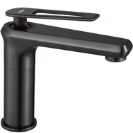 Baterie umywalkowe - Rea Bateria umywalkowa Blade Old Black niska B9973 - miniaturka - grafika 1