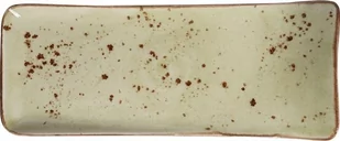 Fine Dine TALERZ SERWINGOWY OLIVE 21,5 x 18 cm PORCELANA EARTH COLOURS - Talerze - miniaturka - grafika 1
