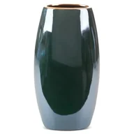 Wazony i flakony - Eurofirany Wazon ceramiczny Amora wys. 35 cm zielony - miniaturka - grafika 1