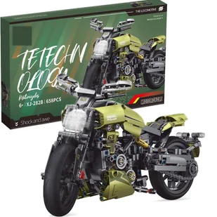 COIL Klocki konstrukcyjne zestaw motor motocykl sportowy 648 el. - Klocki - miniaturka - grafika 1