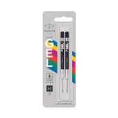 Przybory szkolne - PARKER PARKER Jotter Originals Gel Pen Refills | Smooth Black Gel Ink Refills | Medium Tip (0.7mm) | 2 Count 2136231 - miniaturka - grafika 1