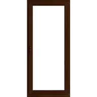 Okna - Lupol 2-szybowe balkonowe kolor lakier orzech OB3 RU 865x2095 mm - miniaturka - grafika 1