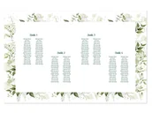 Wesele i ślub - Plany stołów weselnych - 90x60 cm - 1 szt. - miniaturka - grafika 1