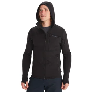 Męska bluza polarowa Marmot Preon Fleece Hoody black - S - Bluzy męskie - miniaturka - grafika 1