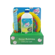 Bańki mydlane - Fru Blu Zestaw akcesoriów + płyn 0,4l - TM Toys - miniaturka - grafika 1