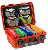 Apteczki i materiały opatrunkowe - Aedmax TRAUMA KIT Apteczka Modułowa ROSZAK - Walizka 6 (pomarańczowy) - miniaturka - grafika 1