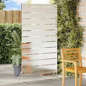 Ogrodzenia - Lumarko ekran prywatności Szary Stal - miniaturka - grafika 1