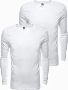 Ombre Zestaw longsleeve męski z długim rękawem - mix 2-pak V3 Z41 r. XXL - Koszulki męskie - miniaturka - grafika 1