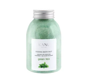 Kanu Nature Nature Fizzing Green Tea Sól do kąpieli 250g - Kosmetyki do kąpieli - miniaturka - grafika 1