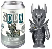 Figurki kolekcjonerskie - lord of the rings - pop soda - sauron with chase - miniaturka - grafika 1