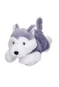 Maskotki i pluszaki - Maskotka Pies Husky leżący 35cm 14080 - miniaturka - grafika 1
