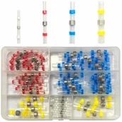 Pozostałe akcesoria sieciowe - SZYBKOZŁĄCZKI Z CYNĄ RURKI TERMOKURCZLIWE 100 SZTUK - miniaturka - grafika 1
