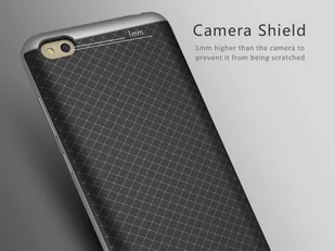 iPaky Oryginalne etui Xiaomi Redmi 4A Srebrne 025066 - Etui i futerały do telefonów - miniaturka - grafika 6