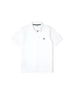 Koszulki męskie - Lacoste Męska koszulka polo L1221, biała, S - miniaturka - grafika 1