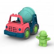 Samochody i pojazdy dla dzieci - B.Toys Wonder Wheels Betoniarka z kierowcą - miniaturka - grafika 1