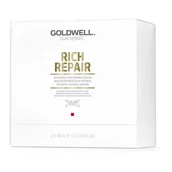 Serum do włosów - Goldwell Goldwell Dualsenses Rich Repair serum intensywnie odbudowujące 12x18ml - miniaturka - grafika 1