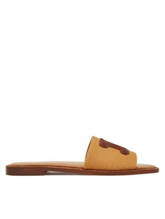 Max Mara Klapki 2516521019600 Brązowy - Klapki i japonki damskie - miniaturka - grafika 1