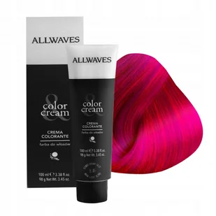 ALLWAVES Farba do włosów F 888 Fuksja 100 ml - Farby do włosów i szampony koloryzujące - miniaturka - grafika 4