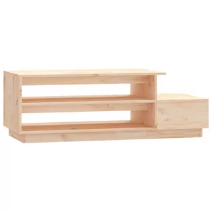 Lumarko Stolik kawowy, 120x50x40,5 cm, lite drewno sosnowe - Ławy i stoliki kawowe - miniaturka - grafika 3