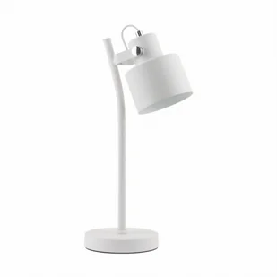 Lampka biurkowa biała Draco - Lampy stojące - miniaturka - grafika 1
