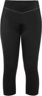 Spodnie rowerowe - Vaude VAUDE Active Spodnie 3/4 Kobiety, black uni EU 46 2020 Spodenki rowerowe 044090510460 - miniaturka - grafika 1
