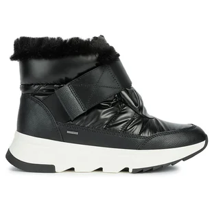 Buty Geox Falena Abx D26HXA0FUFEC9999 - czarne - Sneakersy damskie - miniaturka - grafika 3