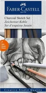 Ołówki - Faber-Castell Zestaw do szkicowania Charcoal 7szt FABER CASTELL - miniaturka - grafika 1