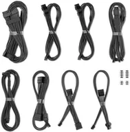 Kable komputerowe i do monitorów - CableMod C-Series Pro ModMesh Kabelset, 2x 12V-2x6-Kabel, StealthSense, fr Corsair Type 5 RMx Shift PSUs - carbon, 65cm - miniaturka - grafika 1