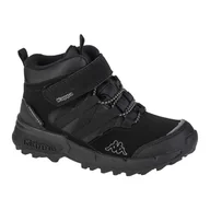 Buty dla dziewczynek - Buty Kappa Thabo Tex K Jr 260897K-1111 czarne - miniaturka - grafika 1