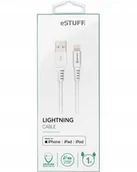 Kable USB - eStuff Kabel do iPhone/iPad Lightning 1M - miniaturka - grafika 1