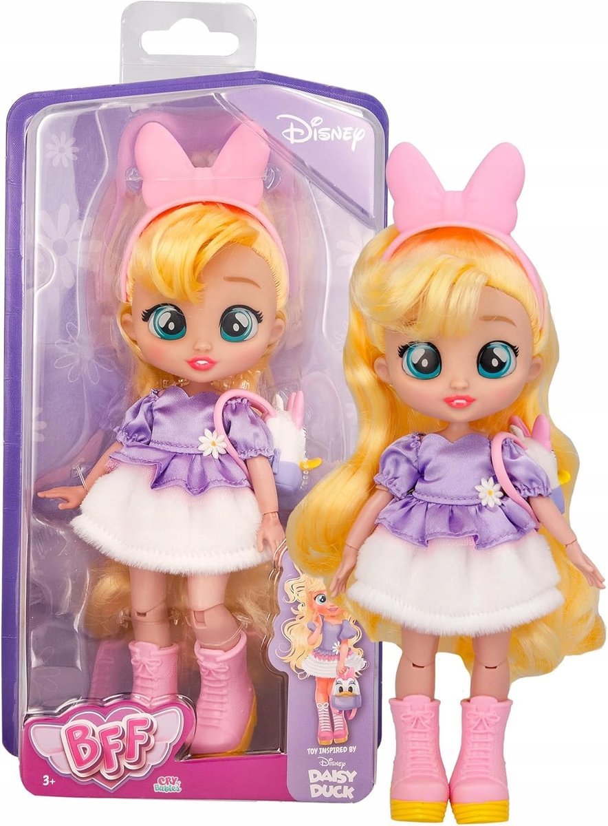 Cry Babies Bff Lalka Disney Daisy Laleczka Dla Dzieci Zestaw Akcesoriów