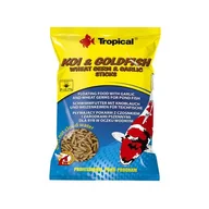 Pokarm dla ryb - Pokarm dla ryb pływający koigoldFish wheat germgarlic Sticks worek 1000 ml / 90 g Tropical - miniaturka - grafika 1