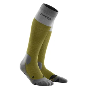 Skarpety do trekkingu damskie CEP Hiking z wełną merino kompresyjne wysokie - Skarpetki damskie - miniaturka - grafika 1