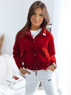 Kurtki damskie - Kurtka damska bomberka SISI czerwona Dstreet TY3486-L - miniaturka - grafika 1