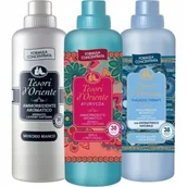 Środki do prania - Zestaw 3x Tesori d'Oriente 760 ml – Muschio Bianco, Thalasso Therapy, Ayurveda – luksusowe płyny do kąpieli - miniaturka - grafika 1