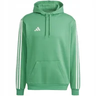 Bluzy męskie - Bluza męska adidas Tiro 23 League Sweat Hoodie zielona IC7857 XL - miniaturka - grafika 1