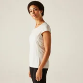 Koszulki i topy damskie - Regatta Damska koszulka Hyperdimension II Kremowy, Rozmiar: 40 - miniaturka - grafika 1