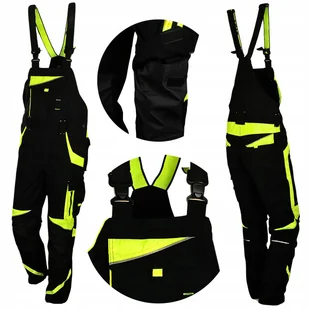 Spodnie ROBOCZE OGRODNICZKI ochronne BHP MOCNE ELASTYCZNE STRETCH NEON - Odzież robocza Spodnie ROBOCZE OGRODNICZKI ochronne BHP MOCNE ELASTYCZNE STRETCH NEON - Odzież robocza - miniaturka - grafika 1