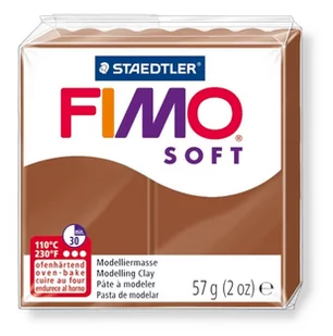 Staedtler Masa Fimo Soft 56g 7 brązowy - Zabawki kreatywne - miniaturka - grafika 1