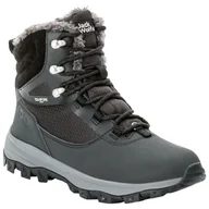Kozaki damskie - Buty zimowe damskie Jack Wolfskin Everquest Texapore High W 2023 Rozmiar butów (UE): 40 / Kolor: czarny - miniaturka - grafika 1