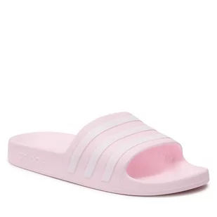 Adidas Klapki adilette Aqua GZ5878 Almost Pink/Cloud White/Almost Pink - Klapki i japonki damskie - miniaturka - grafika 1
