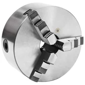 Zestawy narzędziowe - shumee Samocentrujący uchwyt tokarski 3 szczękowy 160 mm stal - miniaturka - grafika 1