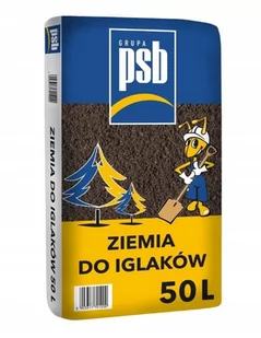 Ziemia Do Iglaków Z Nawozem Psb 50 L - Ziemia ogrodowa - miniaturka - grafika 1